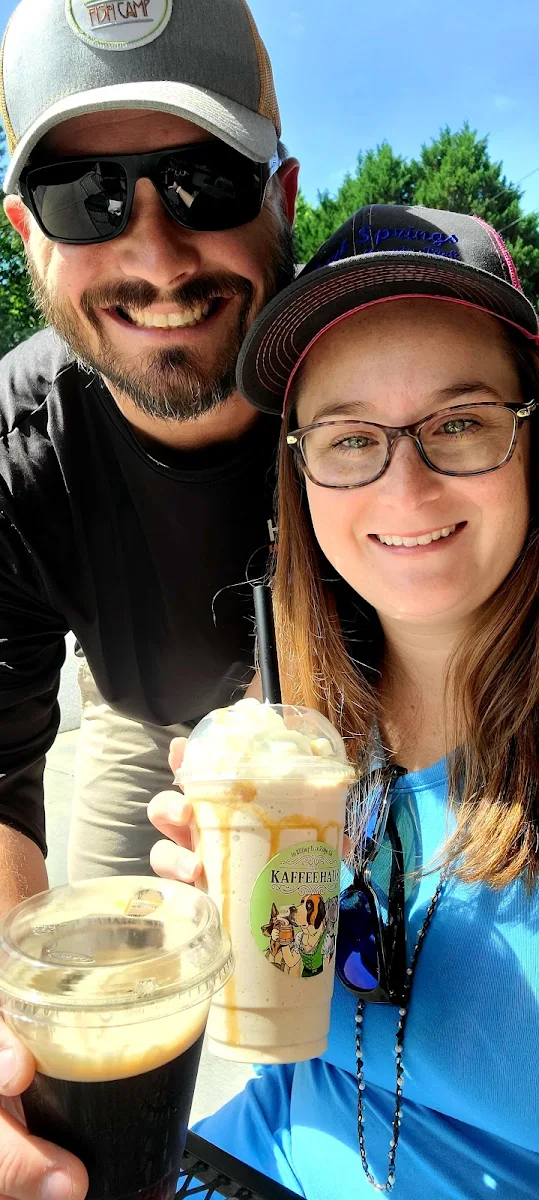 Nitro Cold Brew & Caramel Frappe