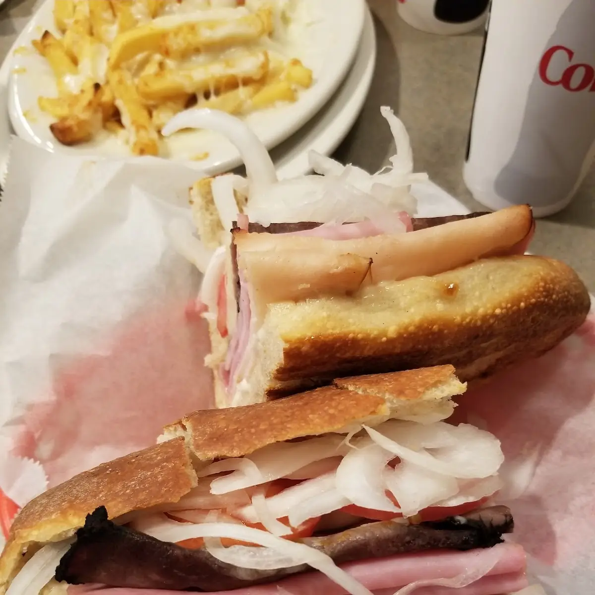 Ham and Roast Beef Sub