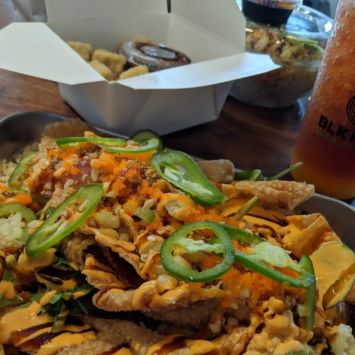 Spicy Tuna Nachos