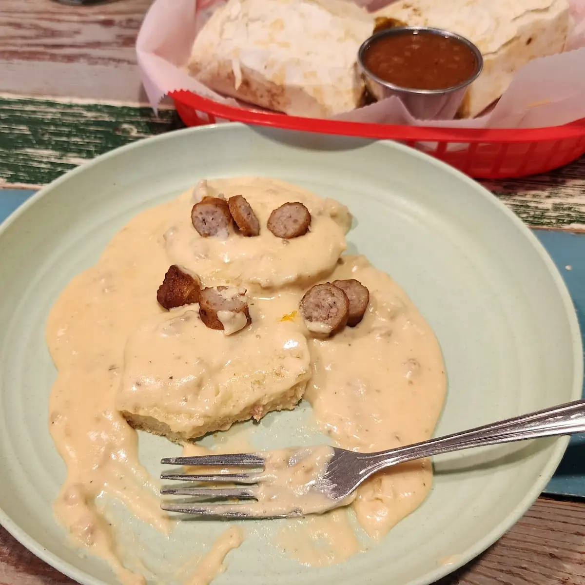 Biscuits and Sausage Gravy