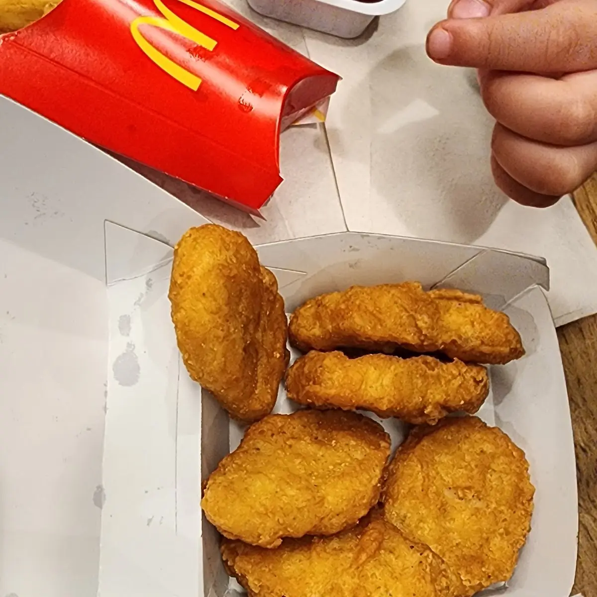 20 PC Chicken Mcnuggets & 2 Medium Fries