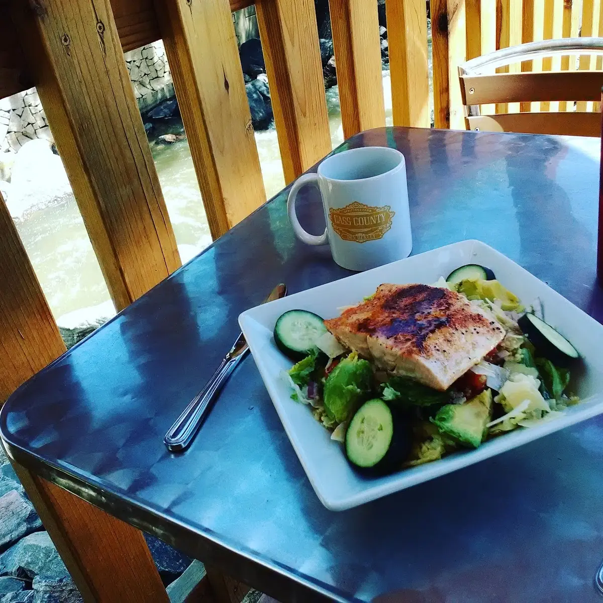 Salmon Fillet Salad