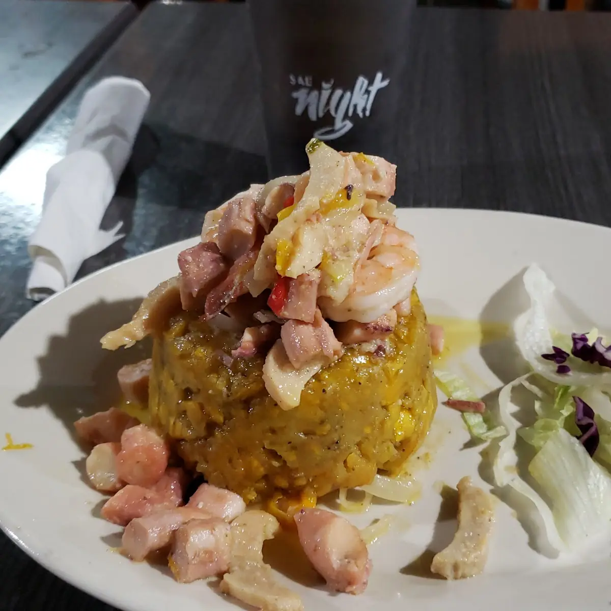 Mofongo Relleno Lango