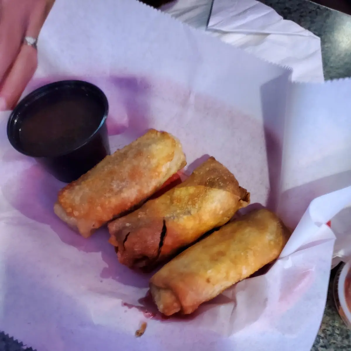 Ruben Egg Rolls