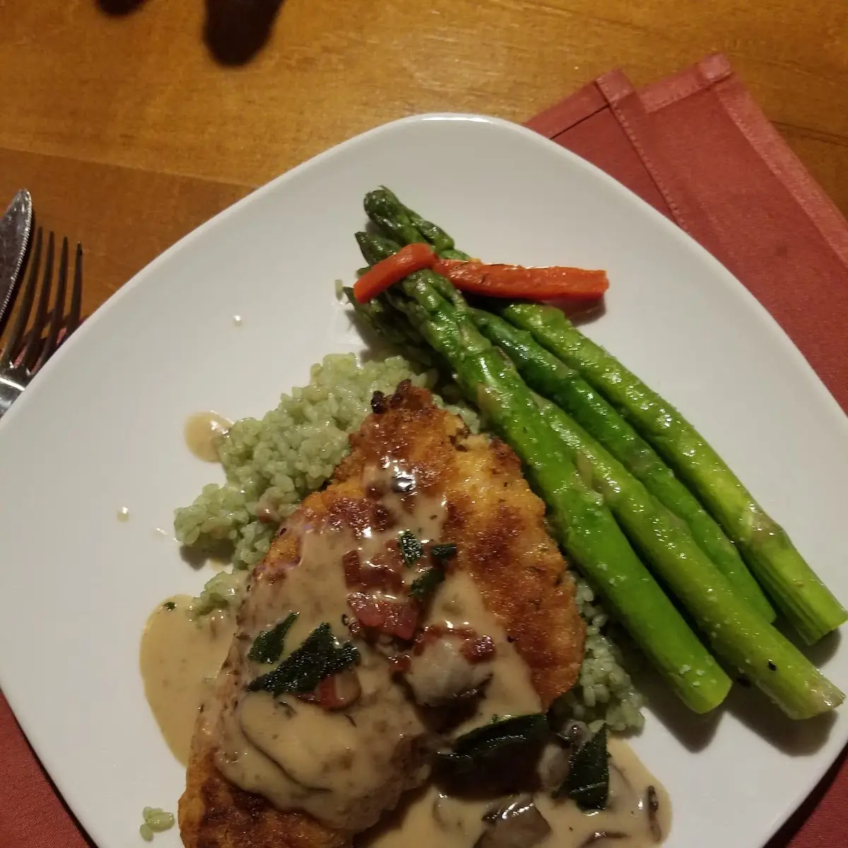 Wild Mushroom Chicken