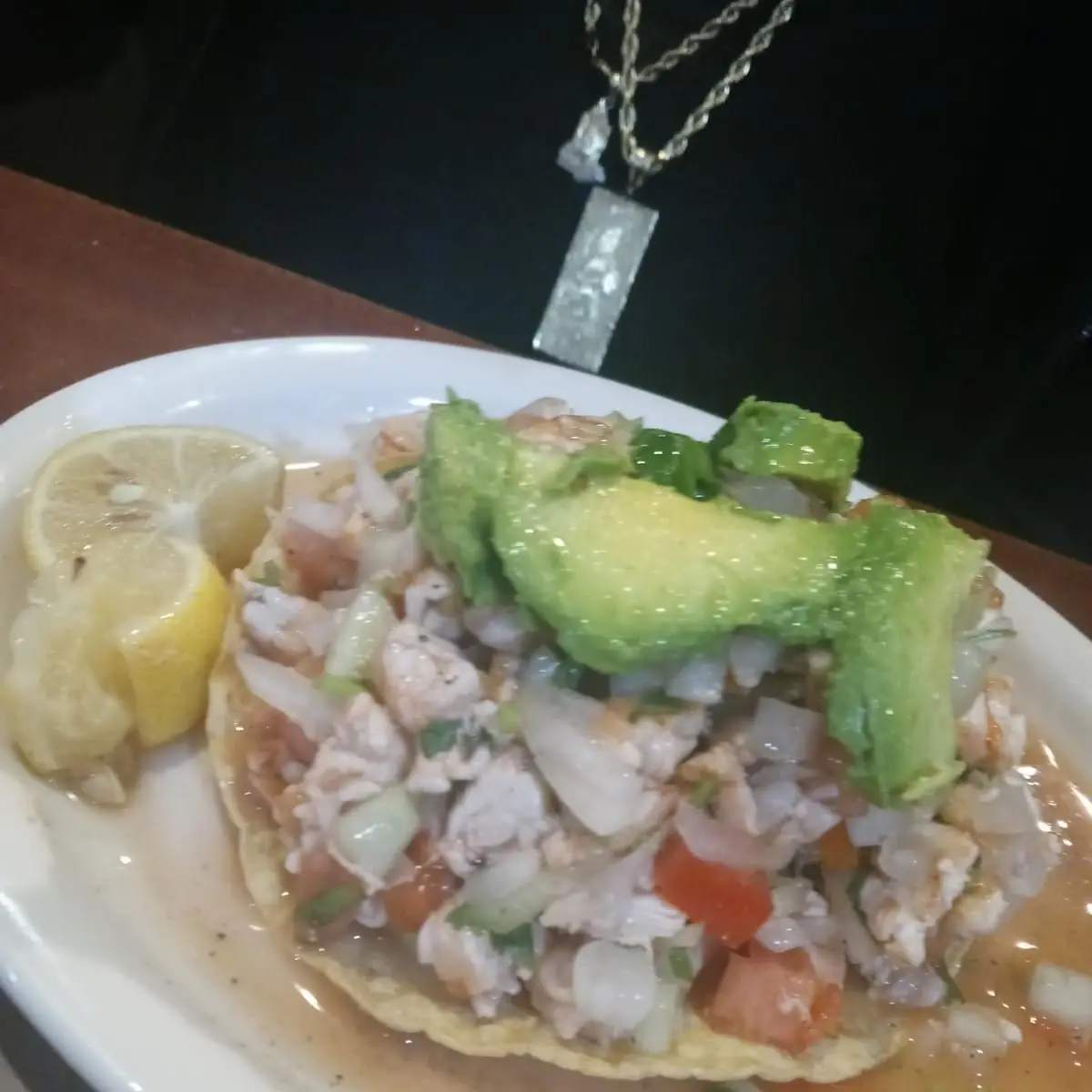 Ceviche Tostada