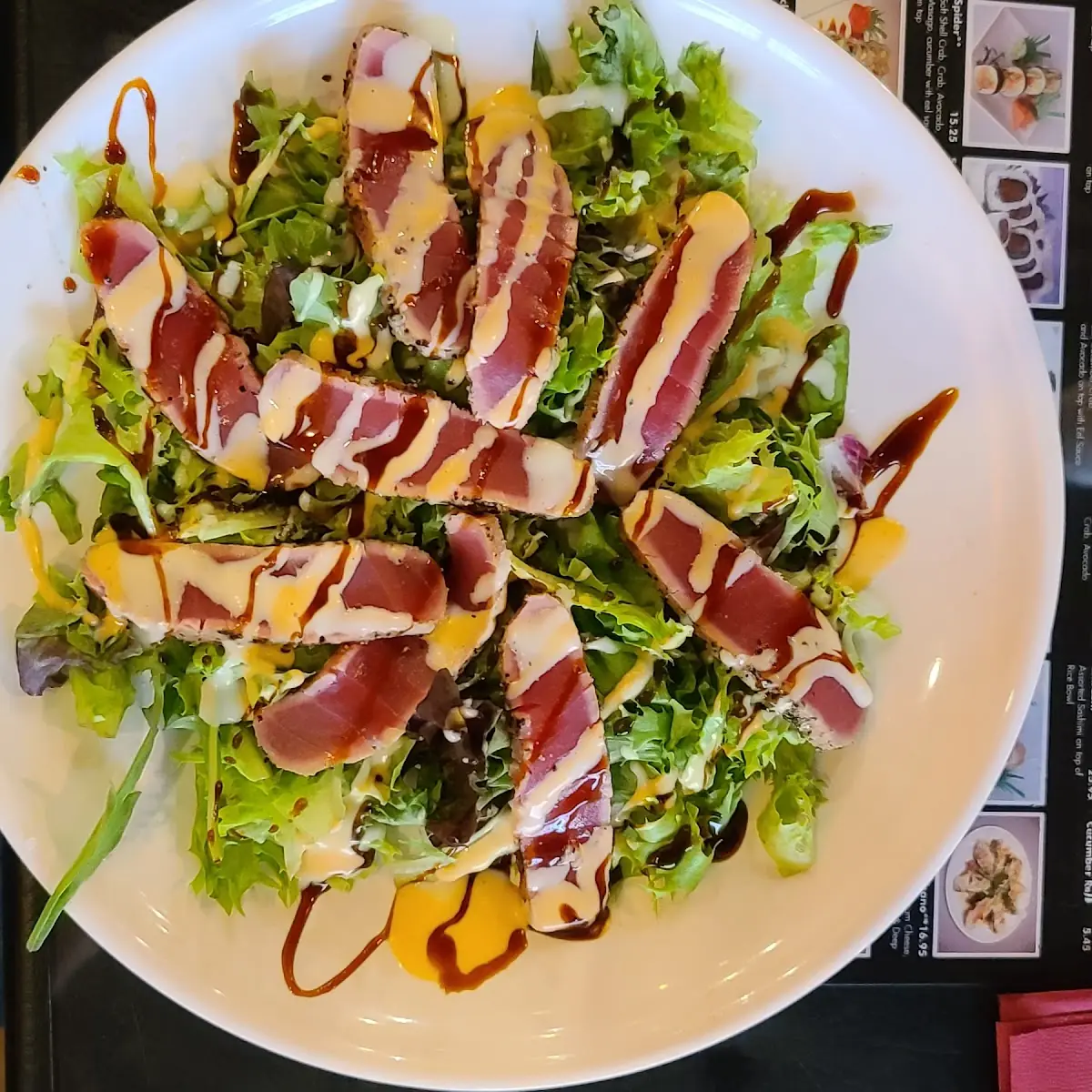 Seared Ahi Tuna Salad