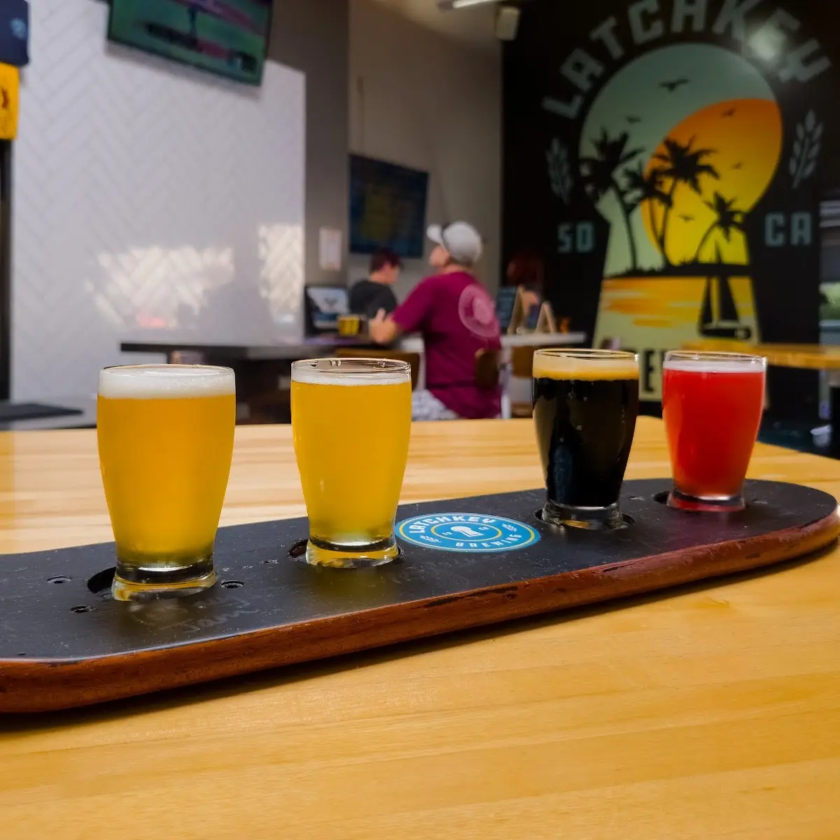 Brewing Beer Flight