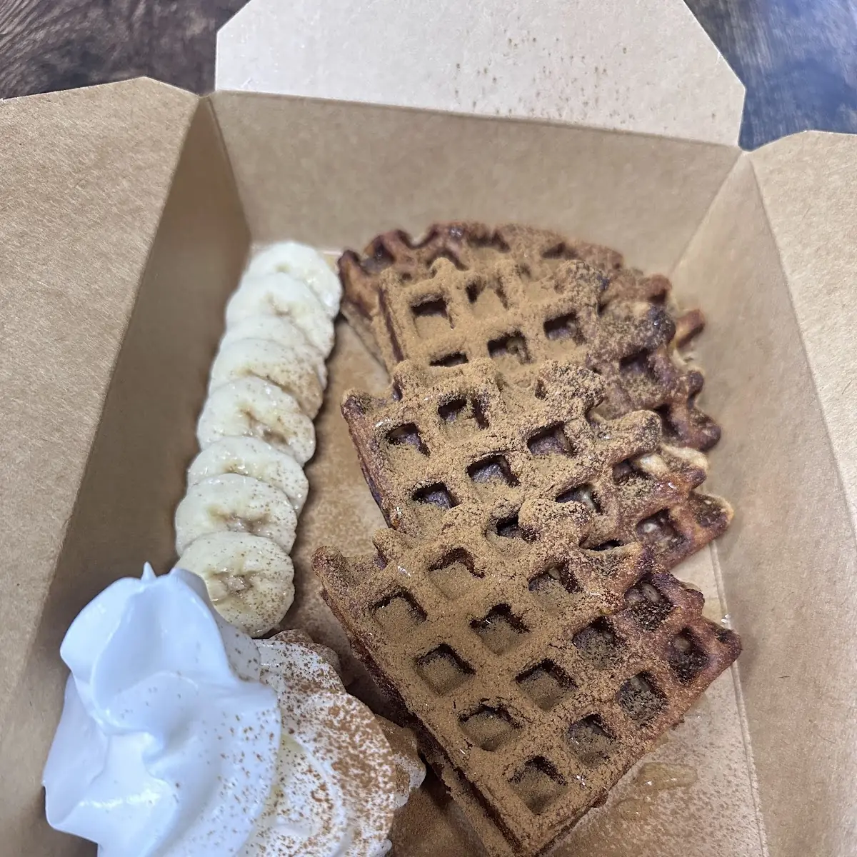 Carrot Cake Waffle