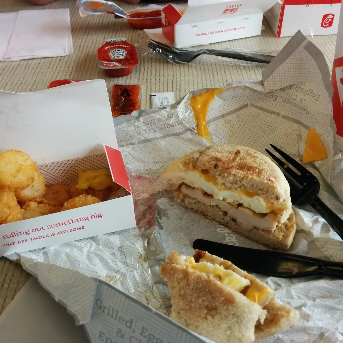 Grilled Chicken Egg White Muffin