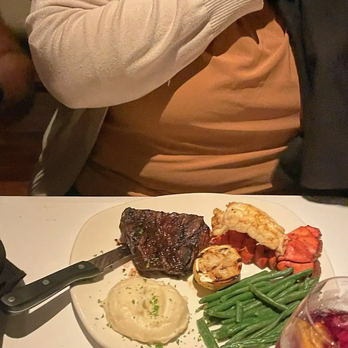 Barrel Cut Filet & Lobster Tail