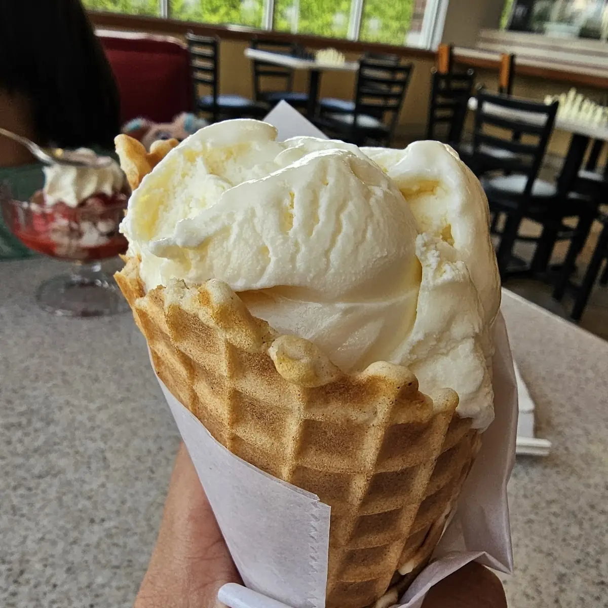 Vanilla Cone