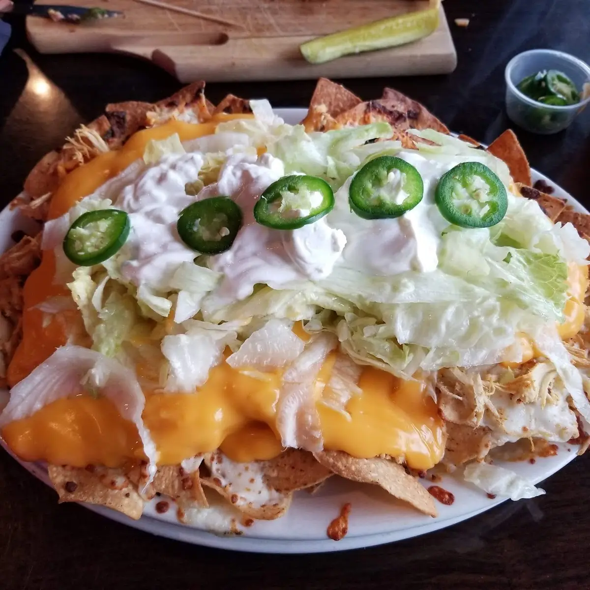 Buffalo Chicken Nachos
