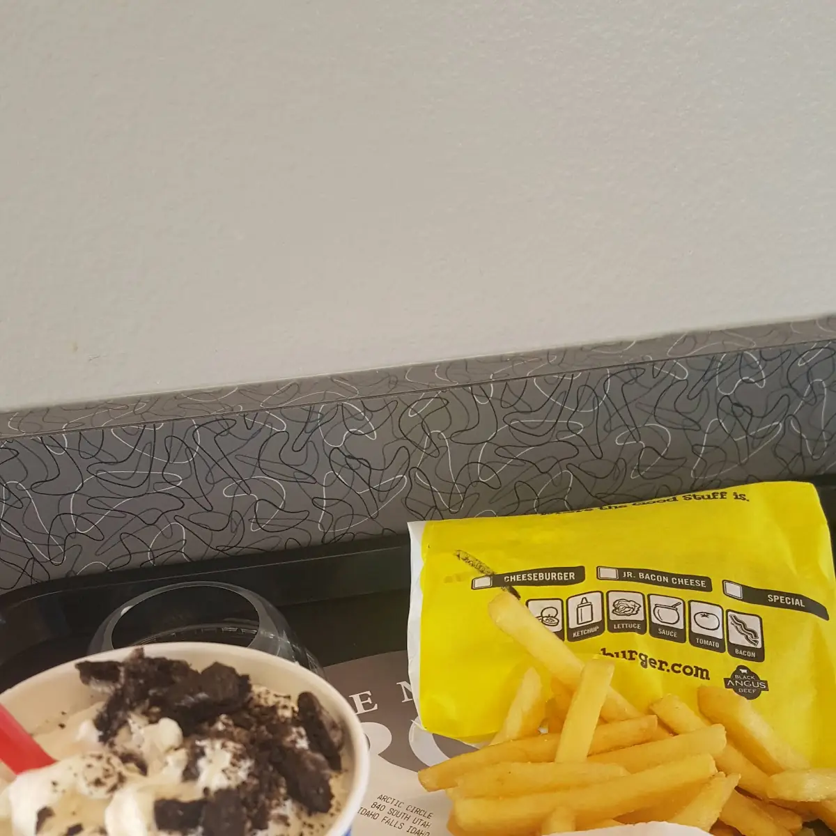 Fresh Banana Oreo Shake