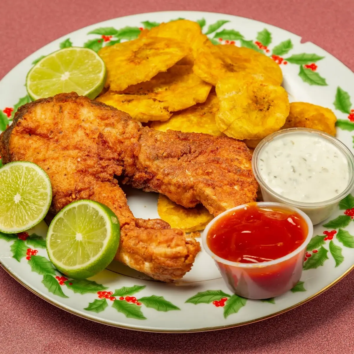Tostones Fried Green Plantains