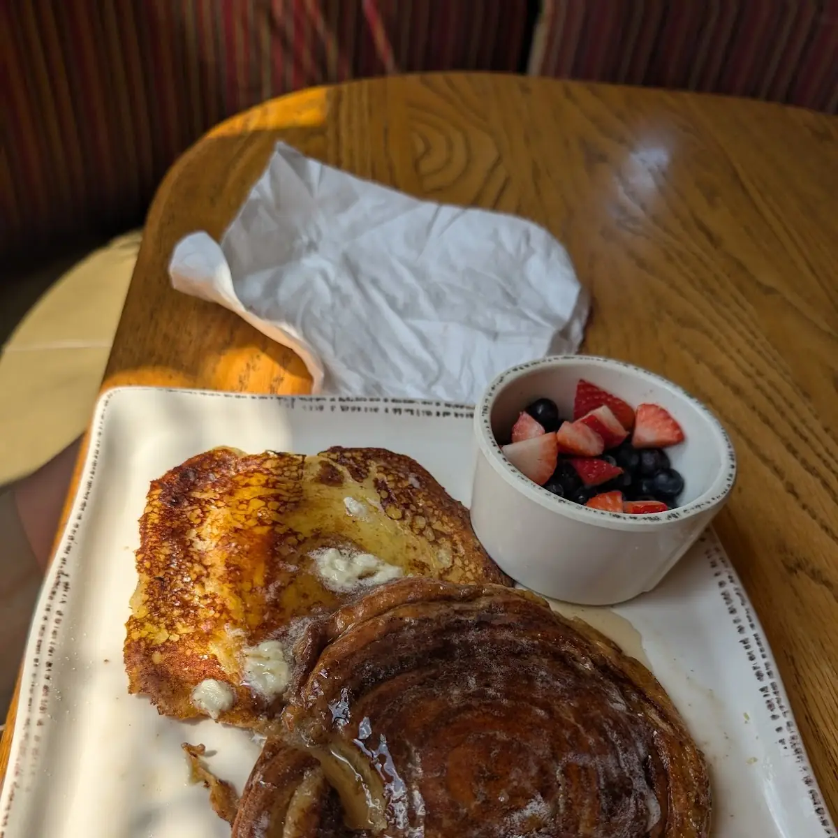 Cinnamon Roll French Toast