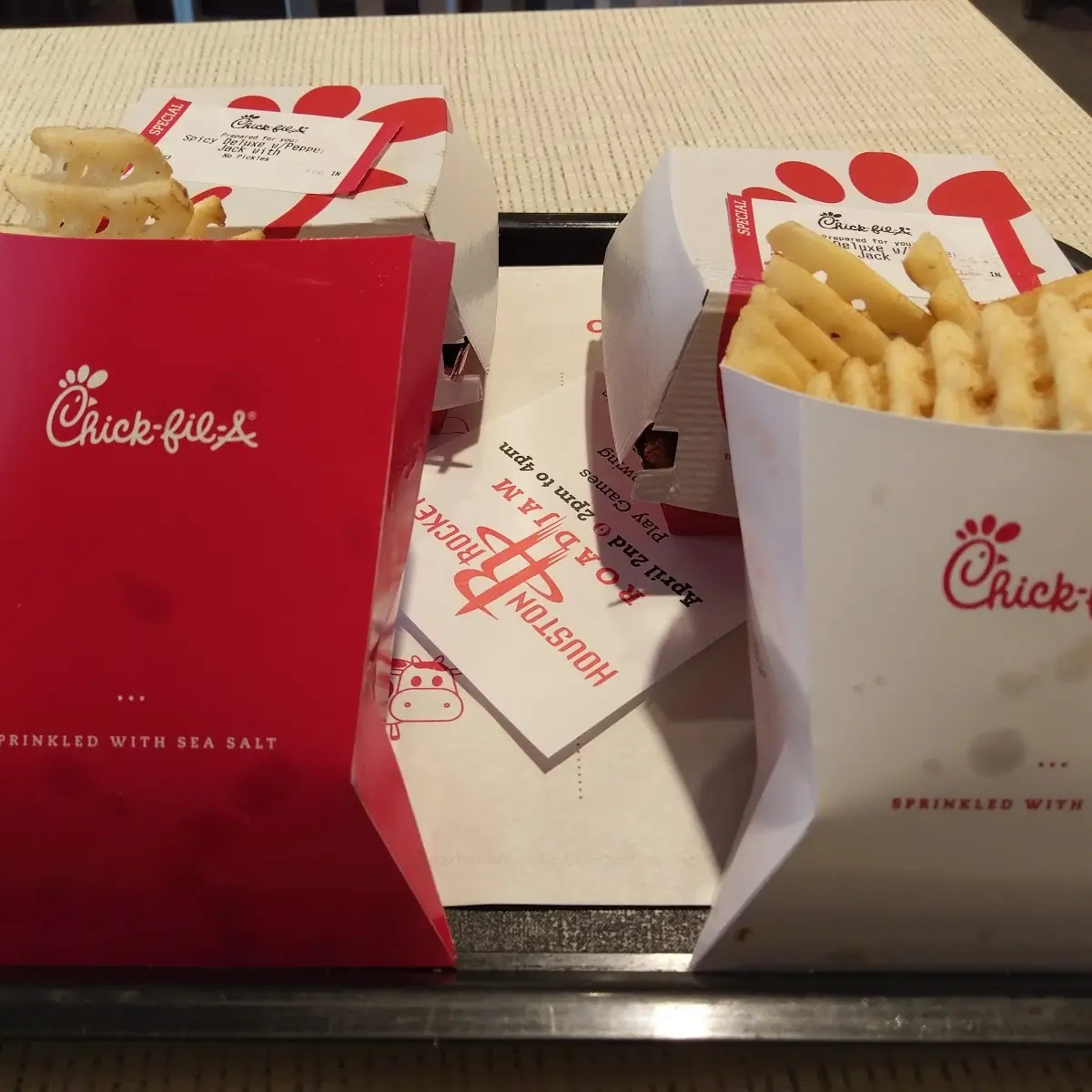 Chick-Fil-A Sauce Flavored Waffle Potato Chips