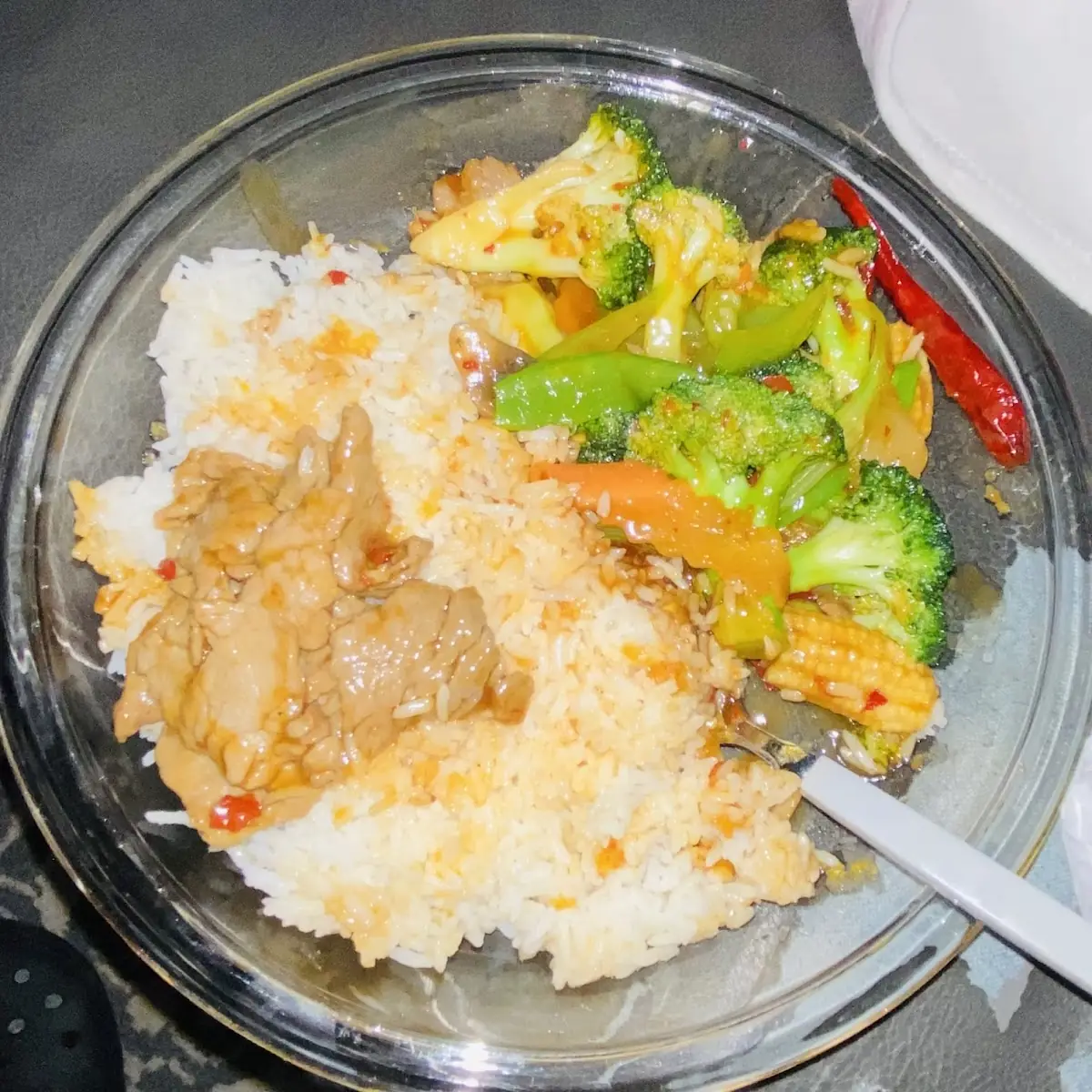 Steamed Chicken w Mixed Veg