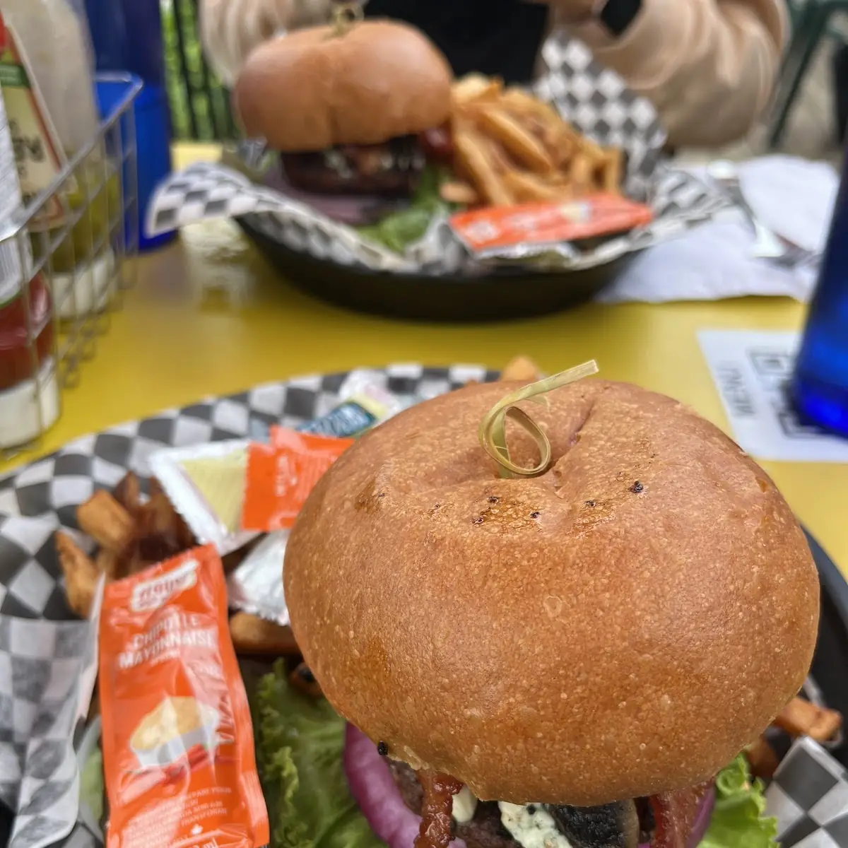 Hamburger Au Fromage Bleu Burger