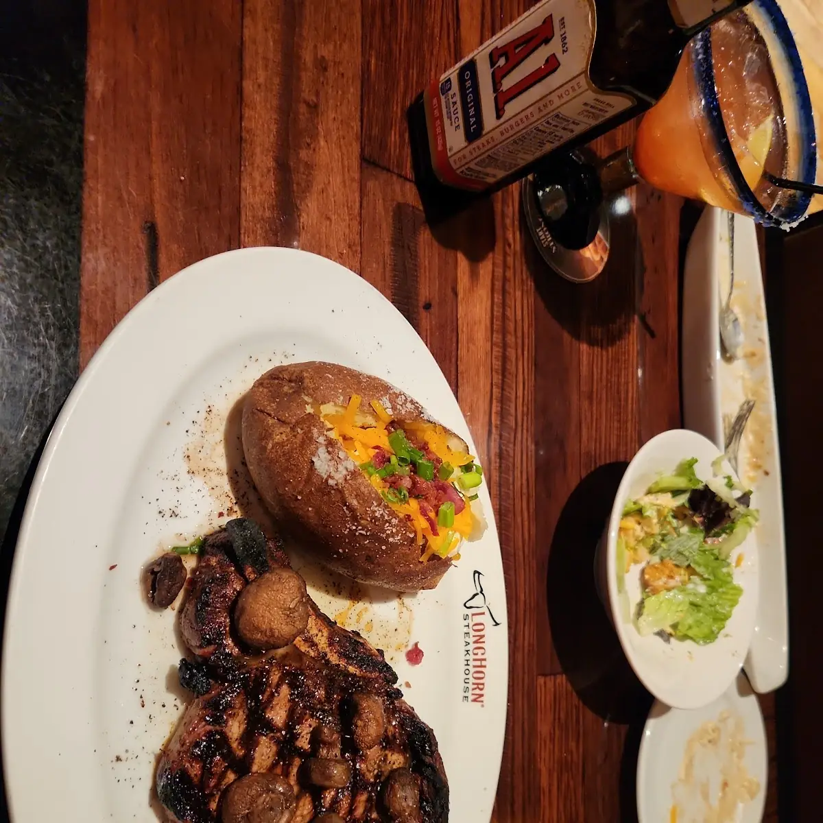 Ribeye and Baked Potato