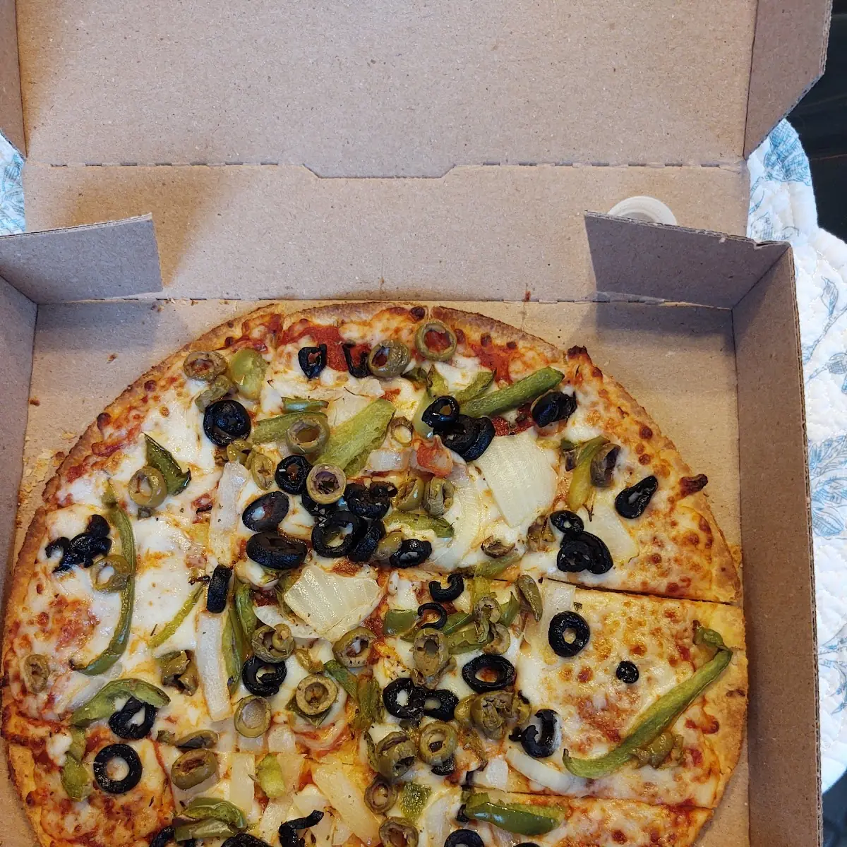 Garden Pizza Thin Crust