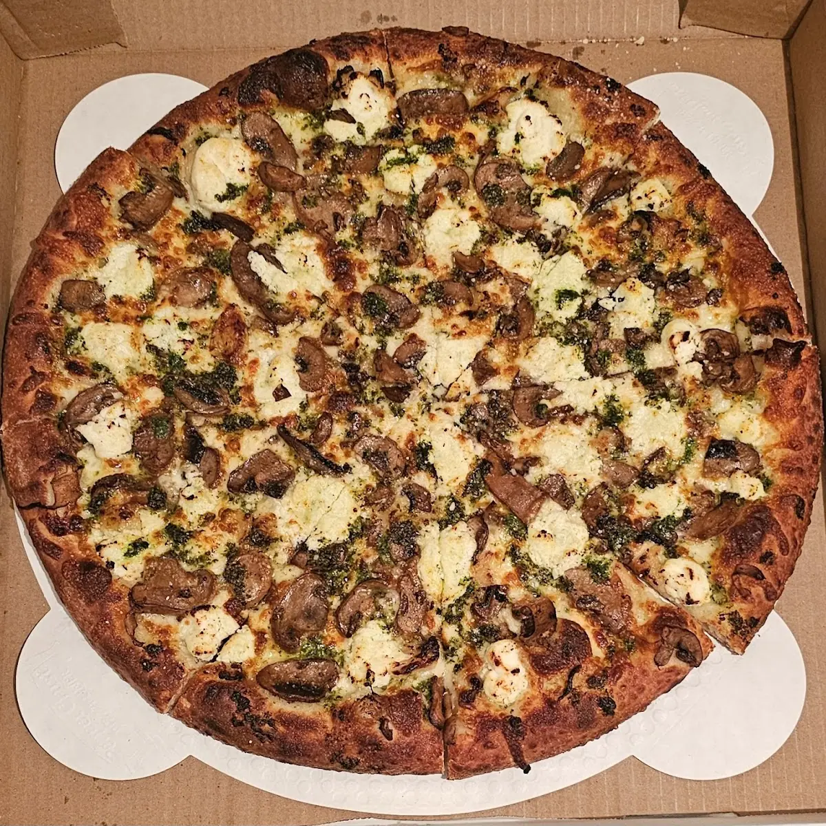 Mushroom Pizza
