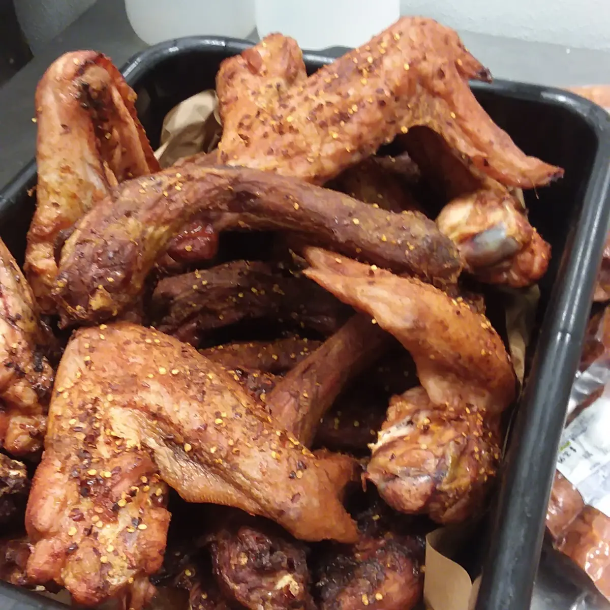 Smoked Turkey Necks and Wings