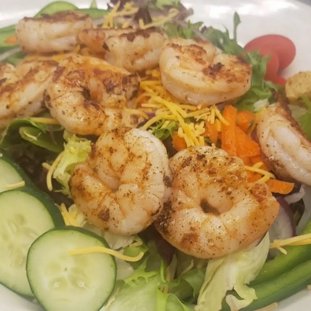 Grilled Shrimp Salad