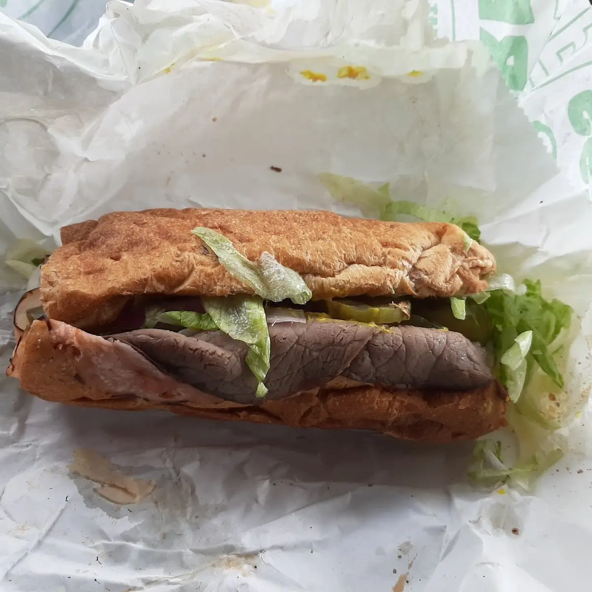 Subway Club Sandwich