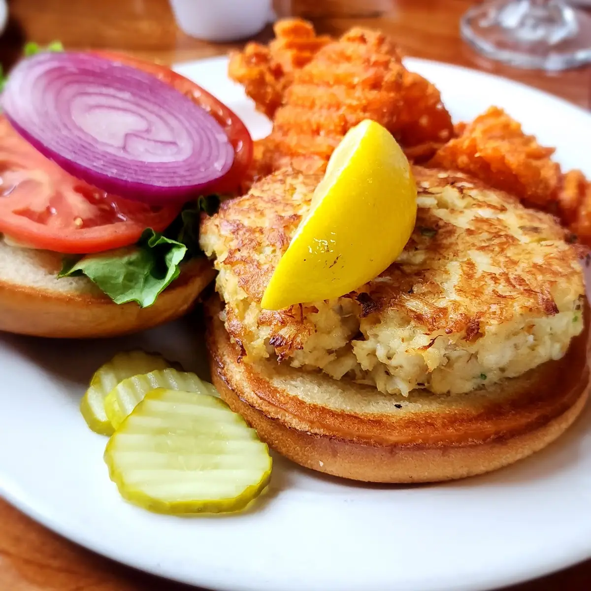 Crab Cake Sandwich