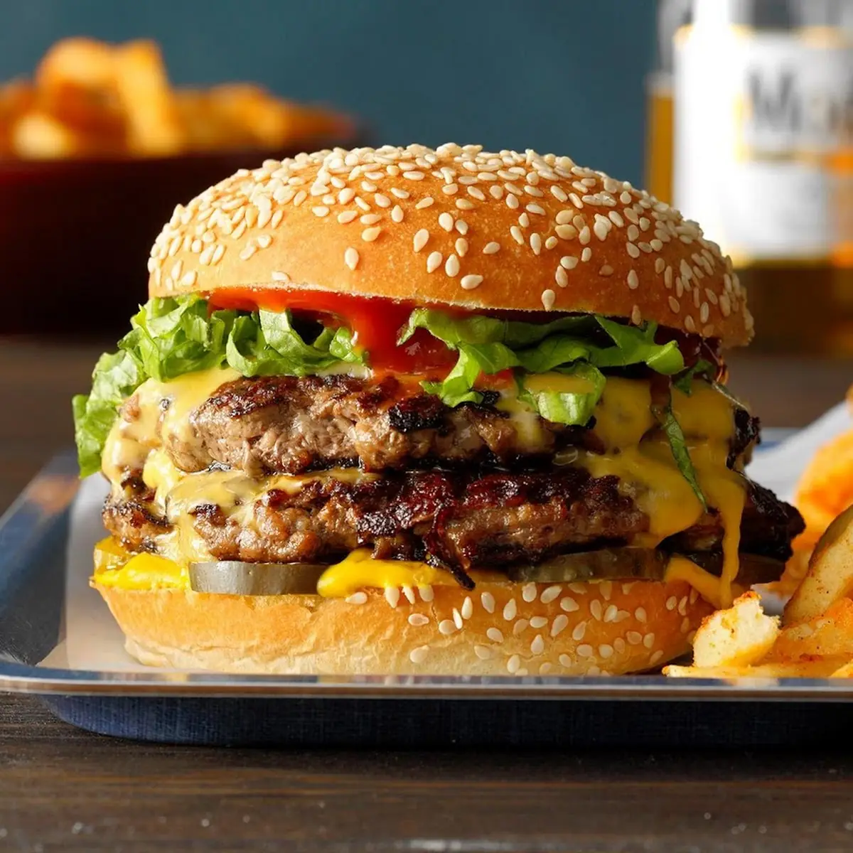 Chicken Tender Burger