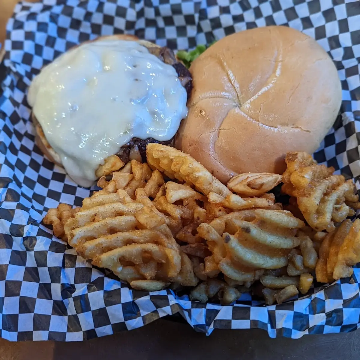 Mushroom & Swiss Burger