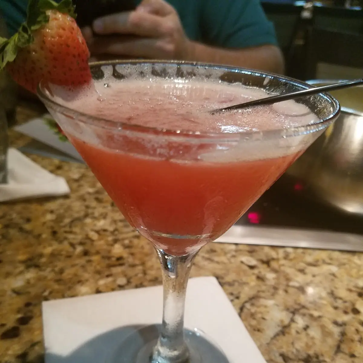 Strawberry Blonde Martini