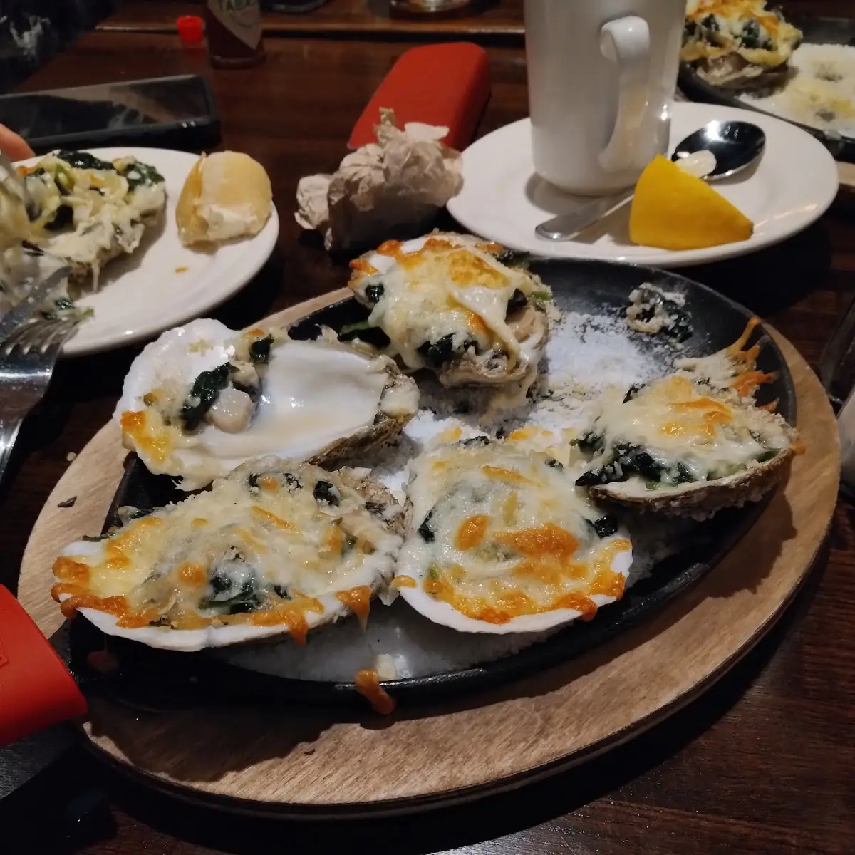 Oysters Rockefeller