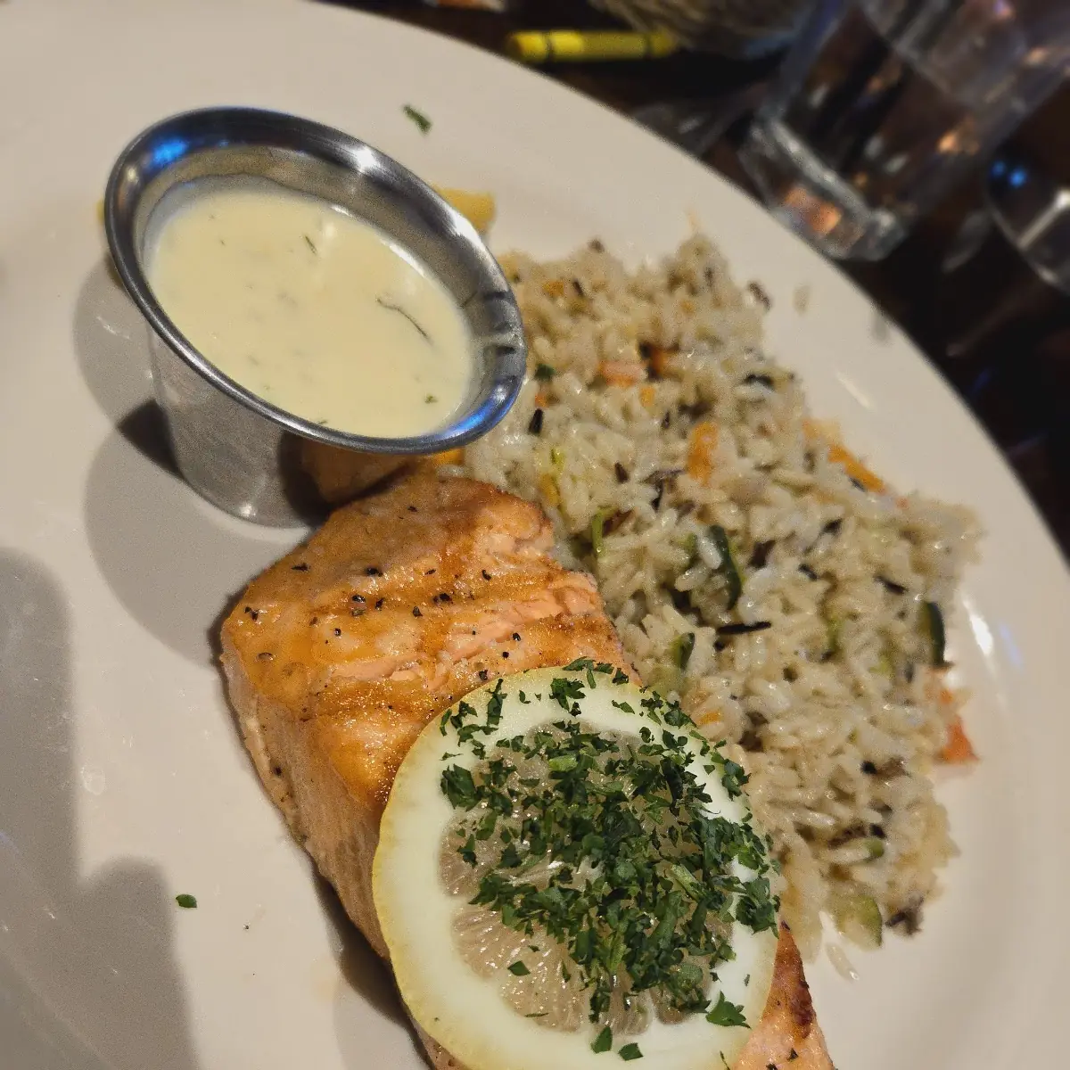 Simply Grilled Salmon