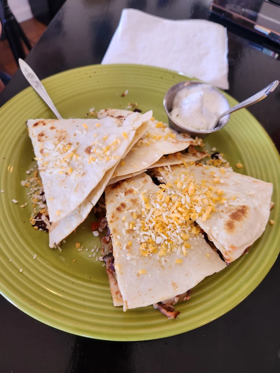 Mediterranean Quesadilla