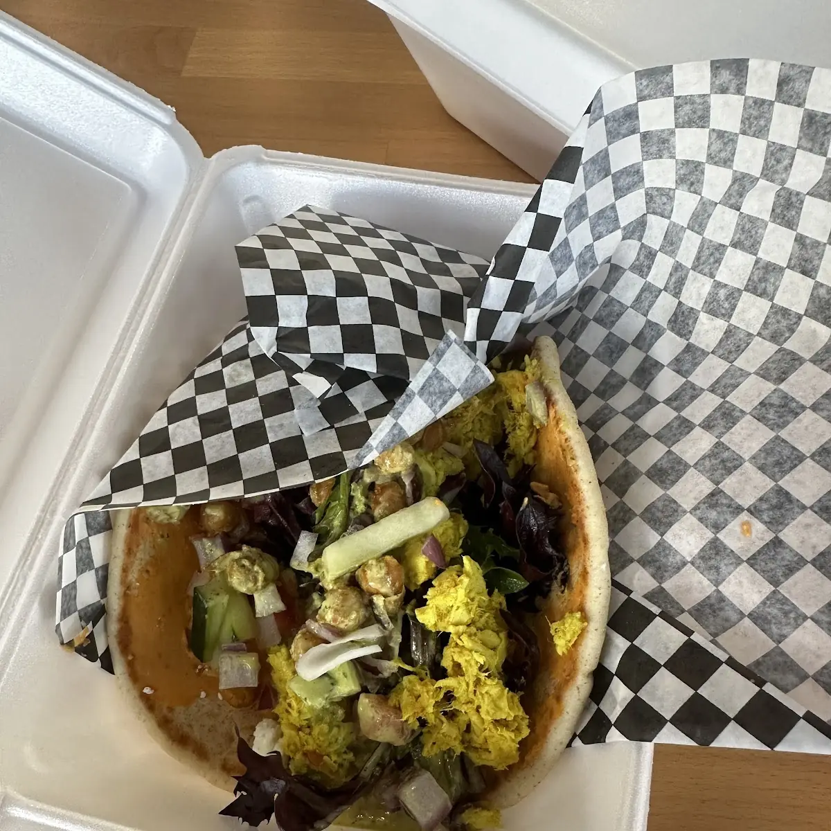 Lemon Chicken Pita