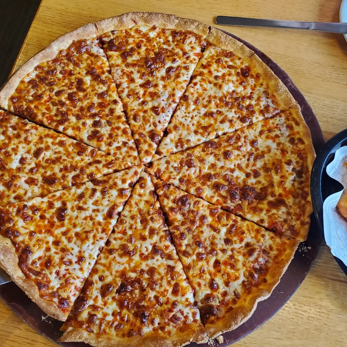 Thin Crust Cheese Pizza