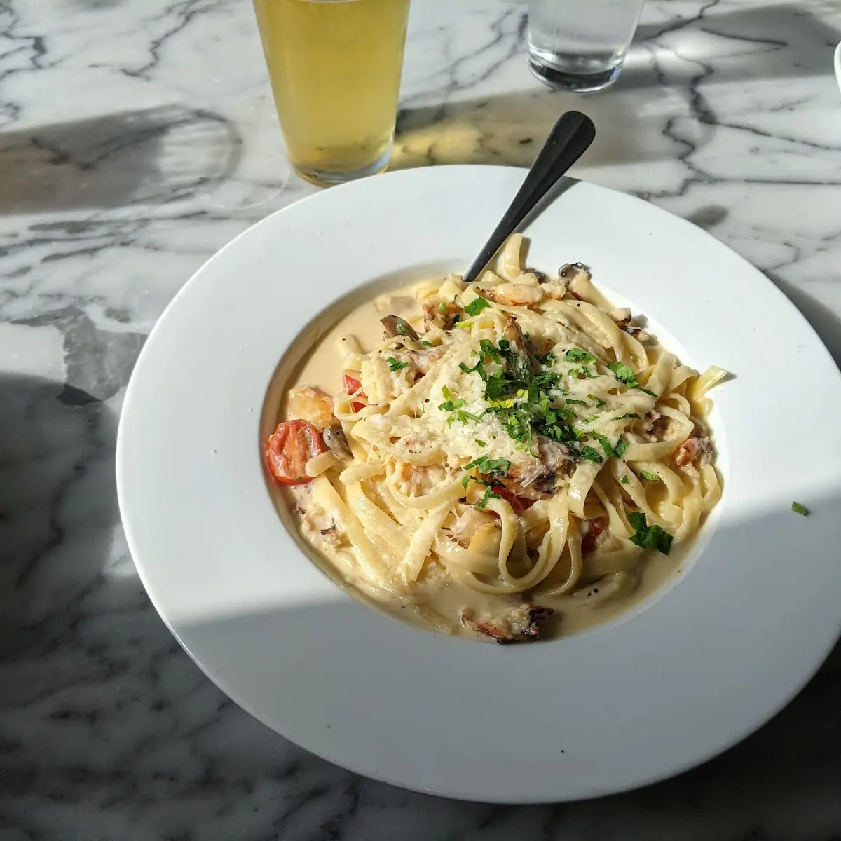 Crab & Shrimp Fettuccine