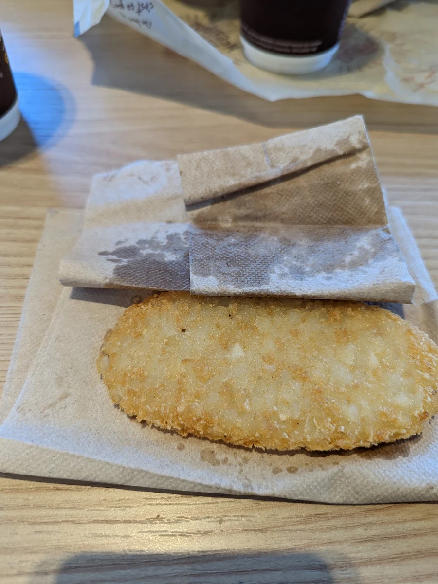 Hash Brown McDonald's Was Really Greasy