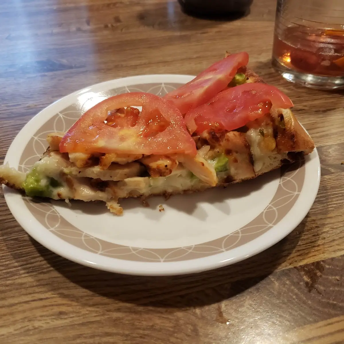 Garlic Chicken Pizza