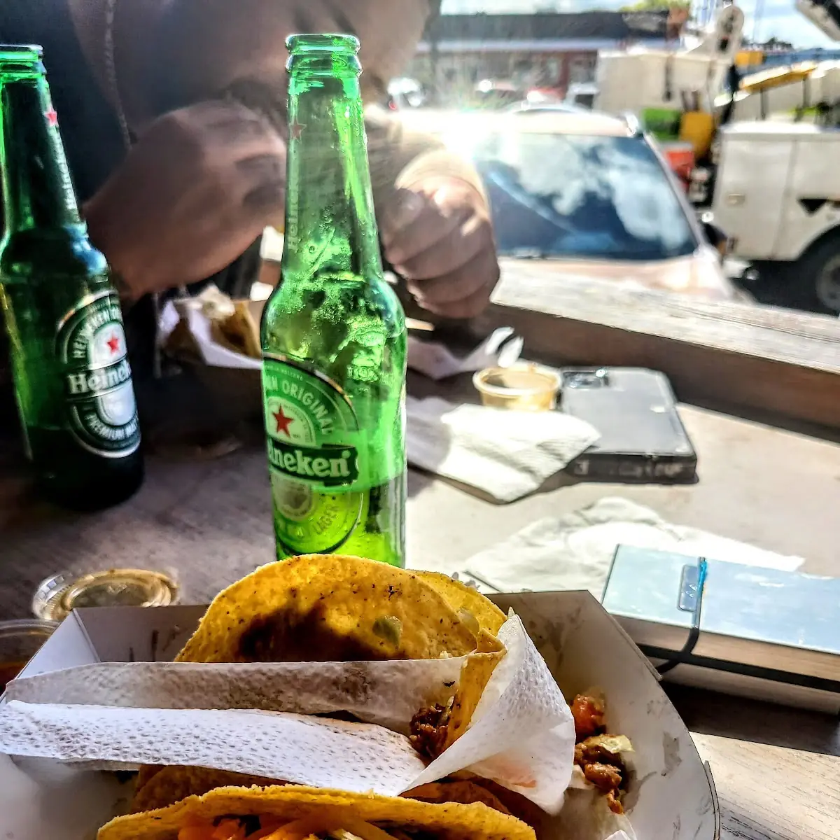 Pork and Chicken Tacos