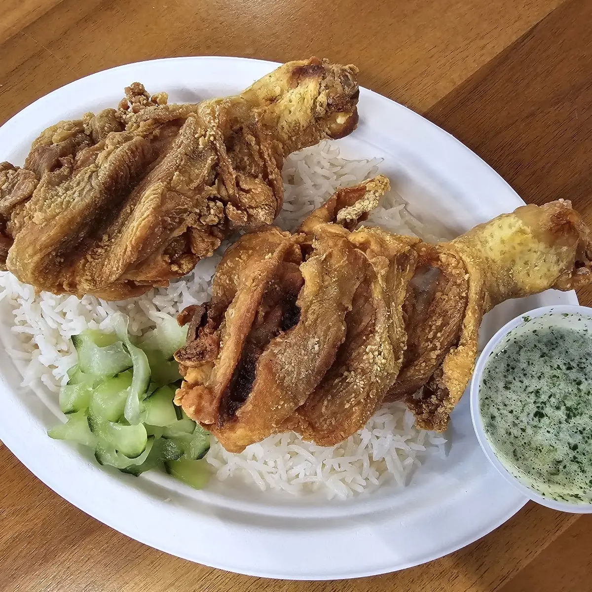 Fried Chicken Only Available on the Weekends