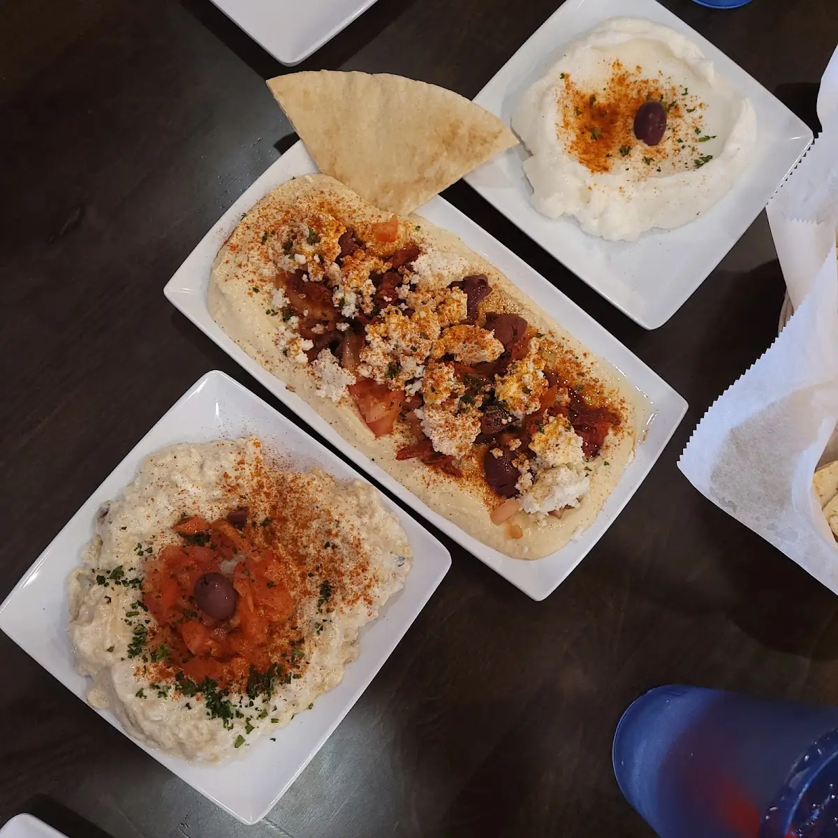 Trio Dip Appetizer Sampler