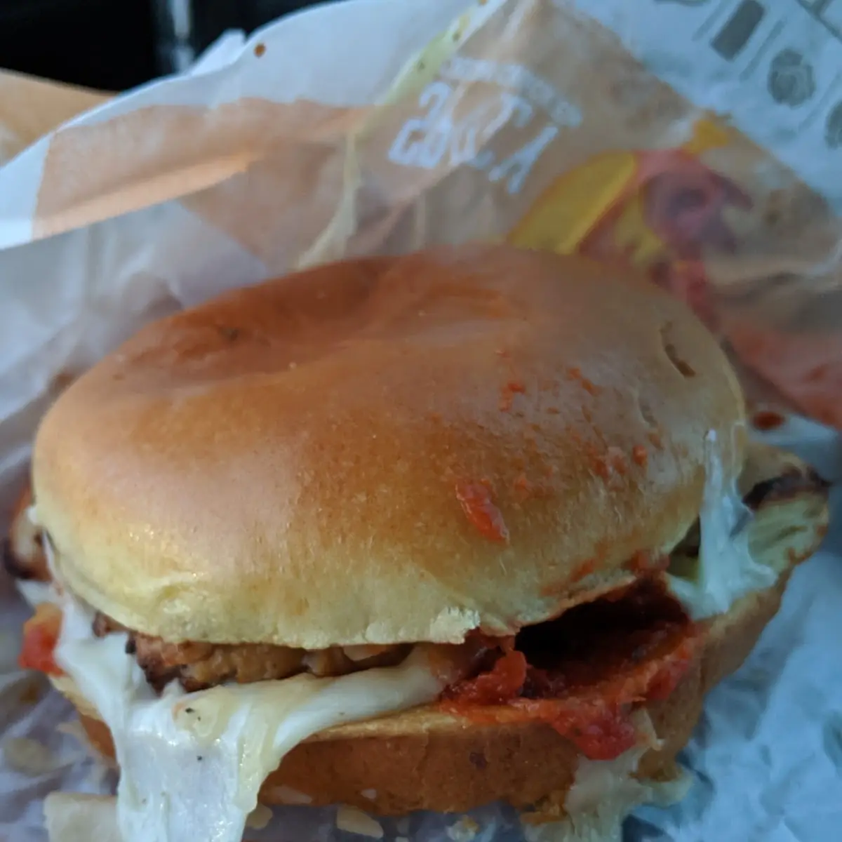 Chicken Parmesan Sandwich