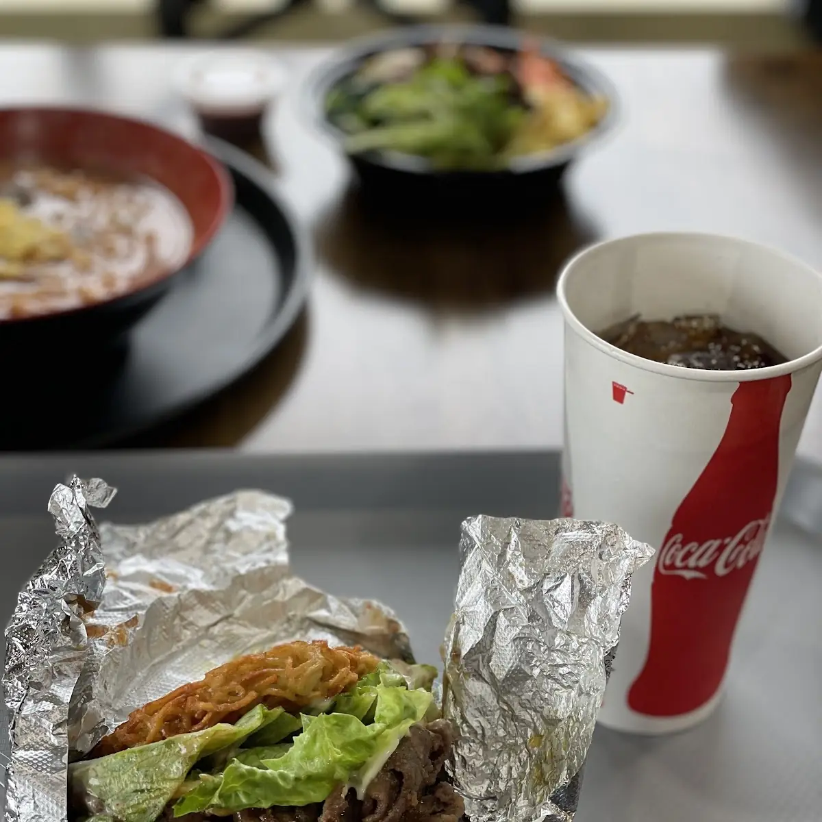 Ramen Burger with Bulgogi Patty