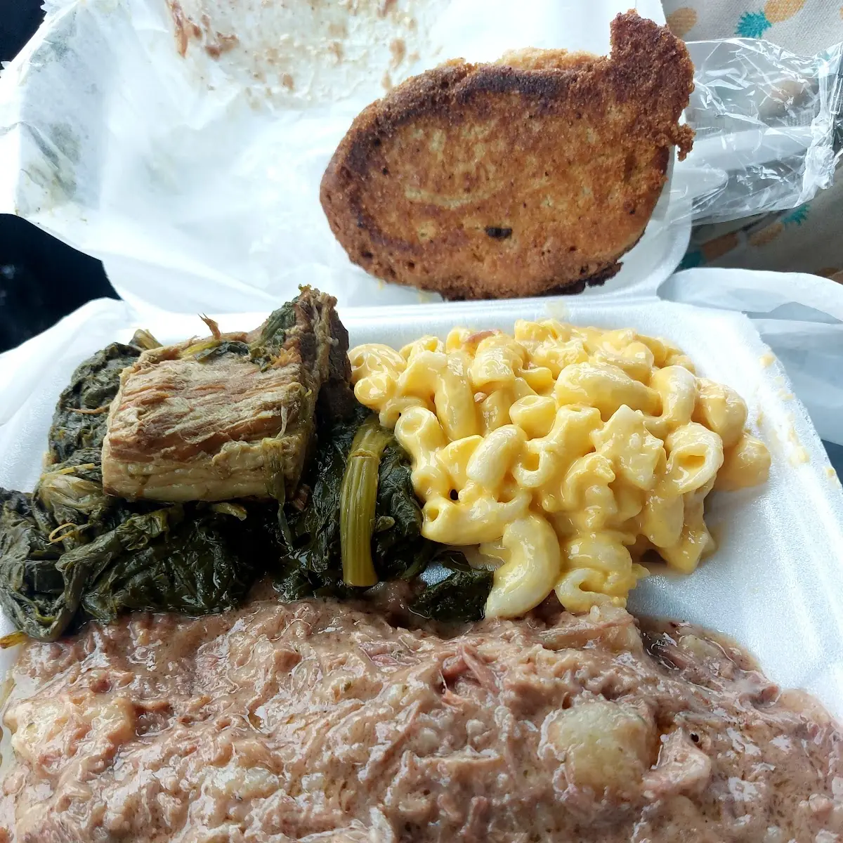 Dressing Topped with Roast Beef