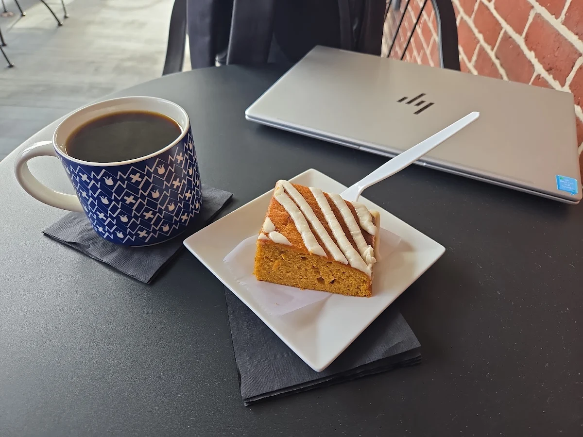 Coffee and Carrot Cake Slice