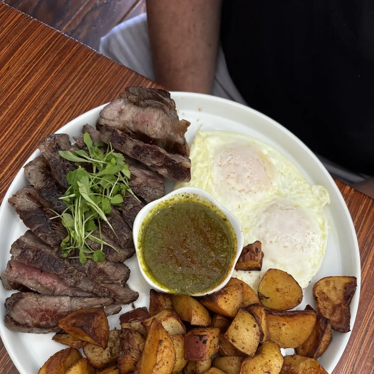 Steak and Eggs Any Style