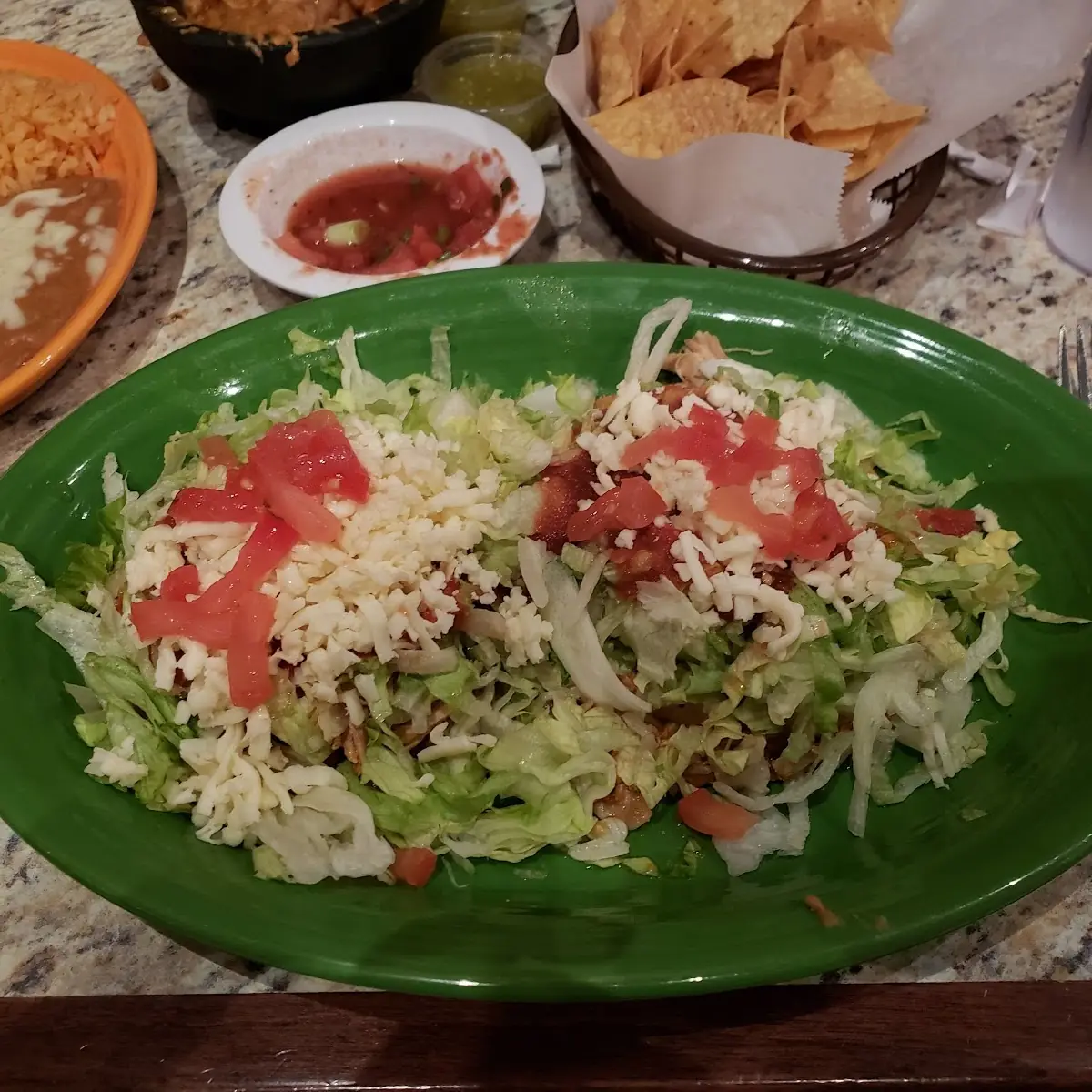 Chicken Tostada